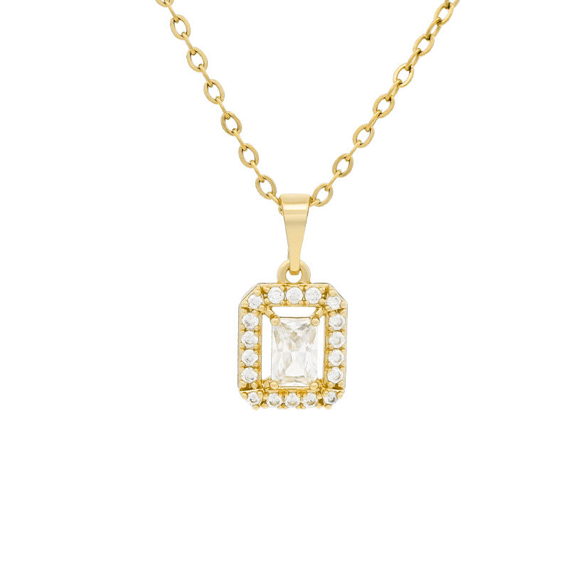 EAMIN INS Pendant Necklace - Modern Minimalist Design
