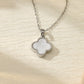EAMIN Four Leaf Clover Choker - Lucky Charm Necklace