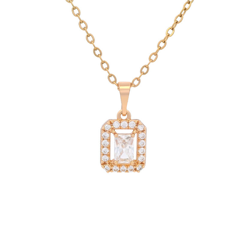 EAMIN INS Pendant Necklace - Modern Minimalist Design