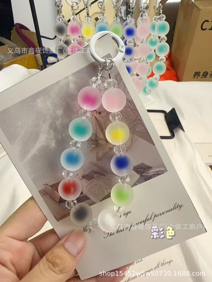 EAMIN Candy Bead Phone Strap - Colorful INS Style Accessory