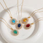 EAMIN Zirconia Jewelry Set - Luxury Earrings & Necklace Combo